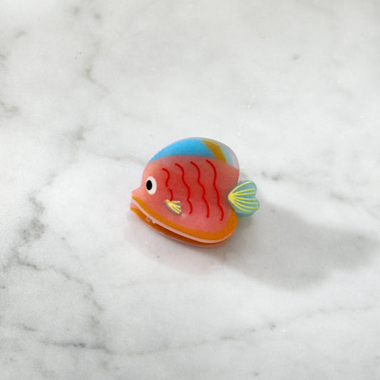 Eco-Friendly Mini Coral Tropical Fish Hair Clip