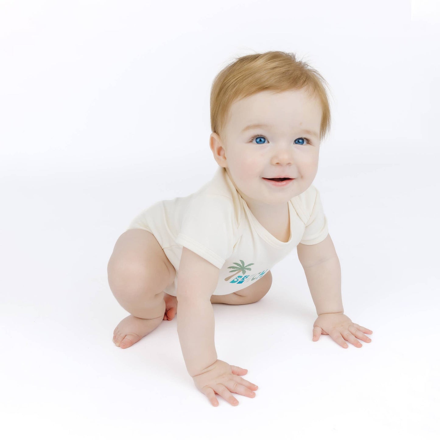 Beach Bum Cotton Baby Onesie