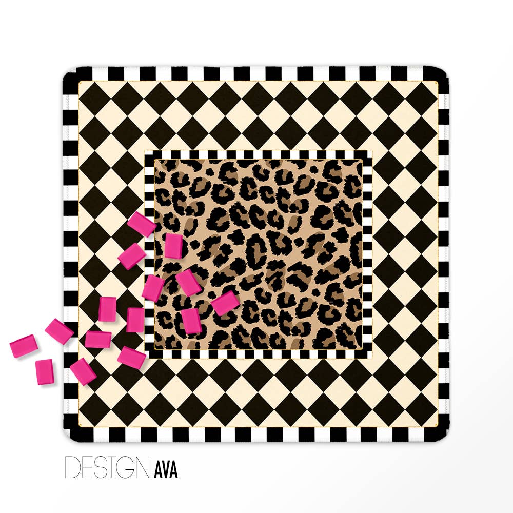 Mahjong Mat, Travel Size, Boutique Monogram