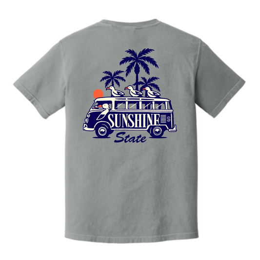 Seagull Road Trip T-Shirt | Florida Coastal Tee