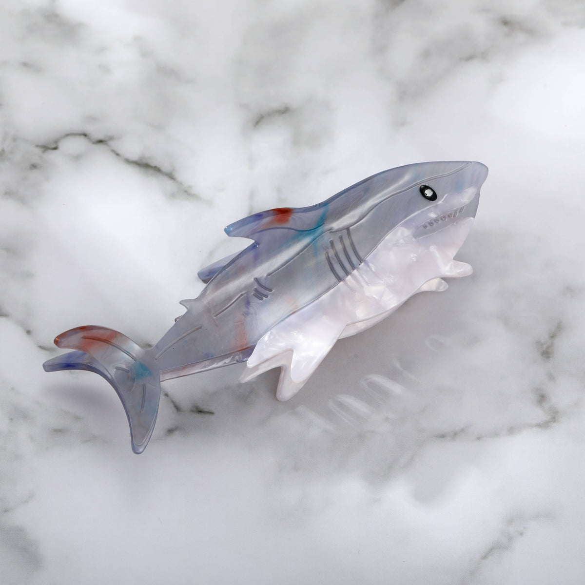 Eco-Friendly Sally Shark Hair Clip Claw