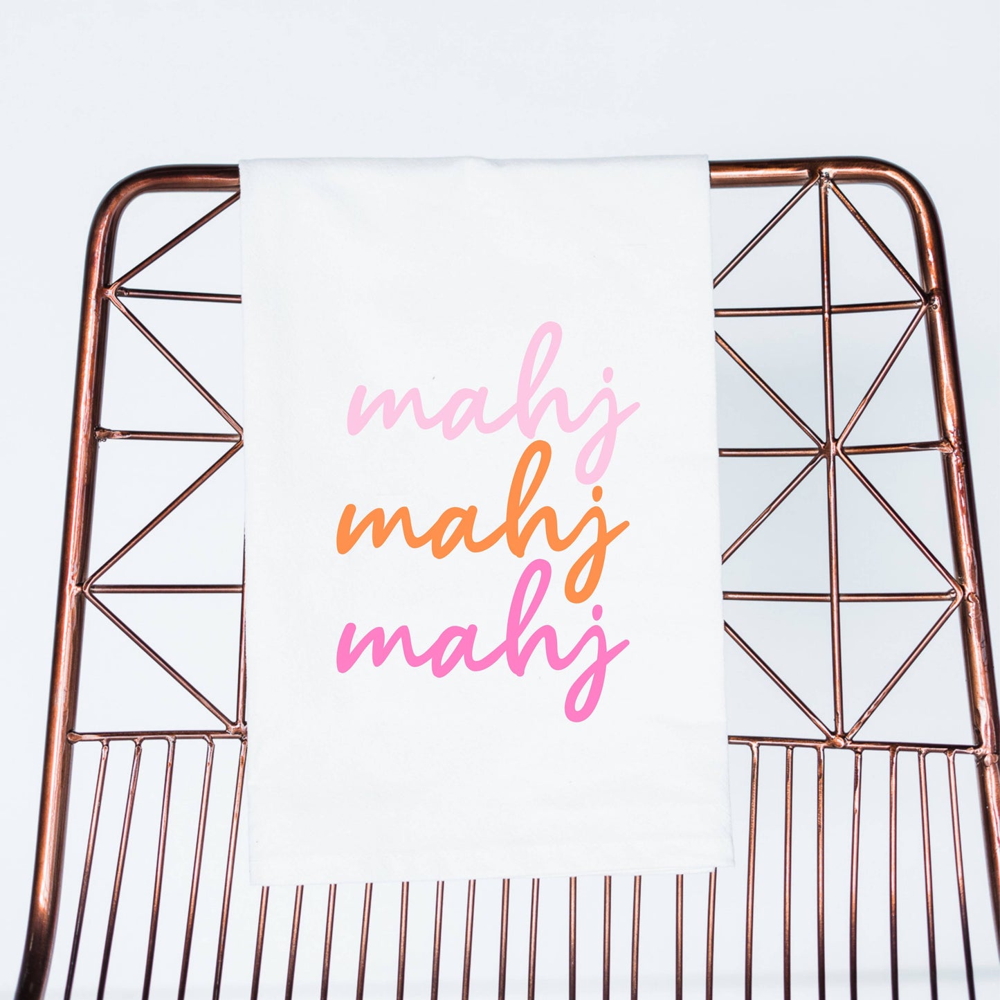 Mahjong gift Mahjong gift towel cute mahjong hostess