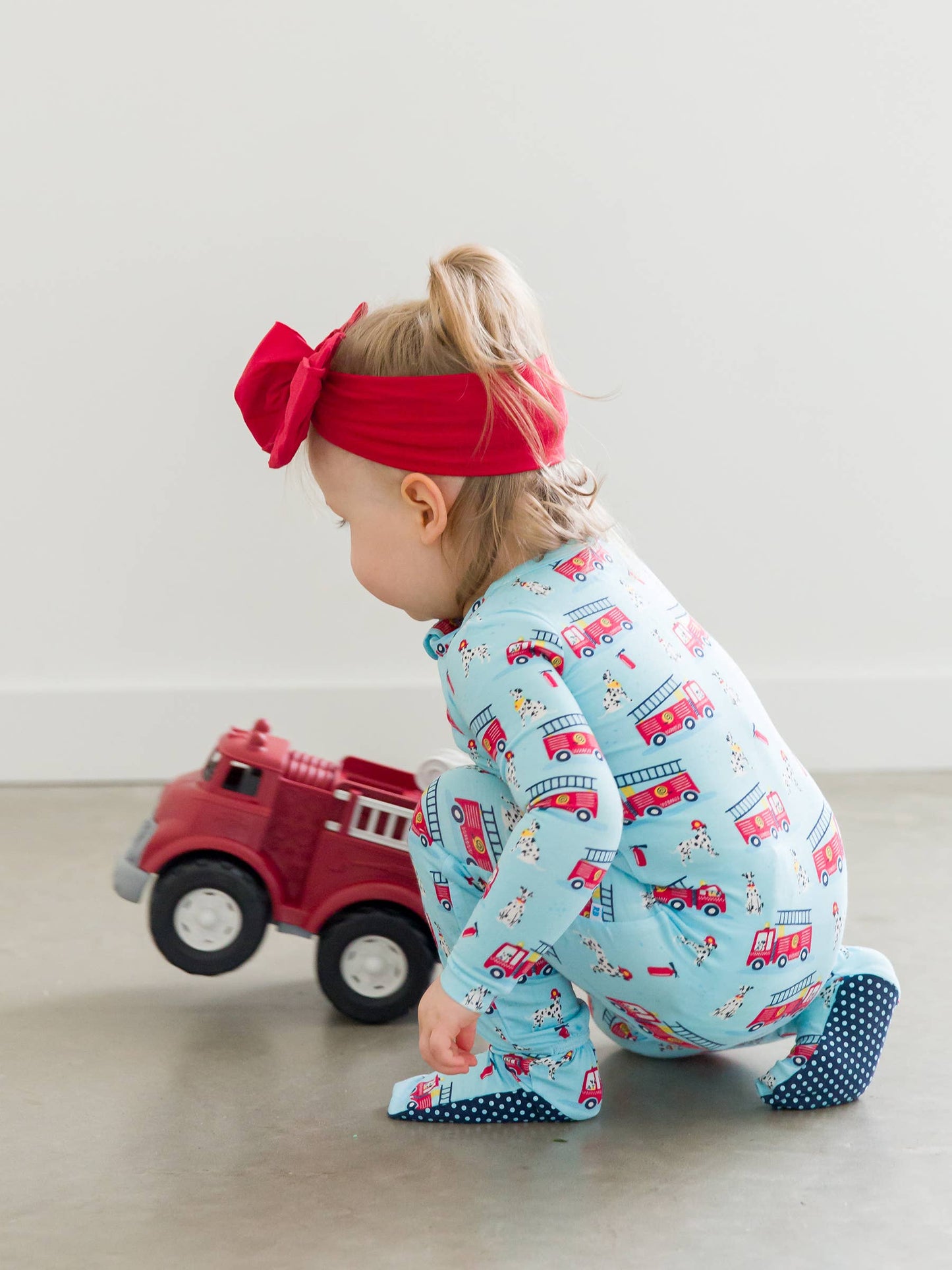 SoftSnooze™ Baby Boys Bamboo Viscose Paws To The Rescue Footed One Piece Pajama