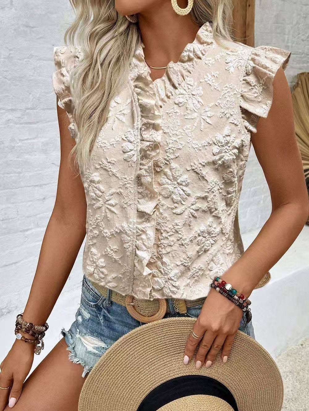 Miss Sparkling Floral Blouse