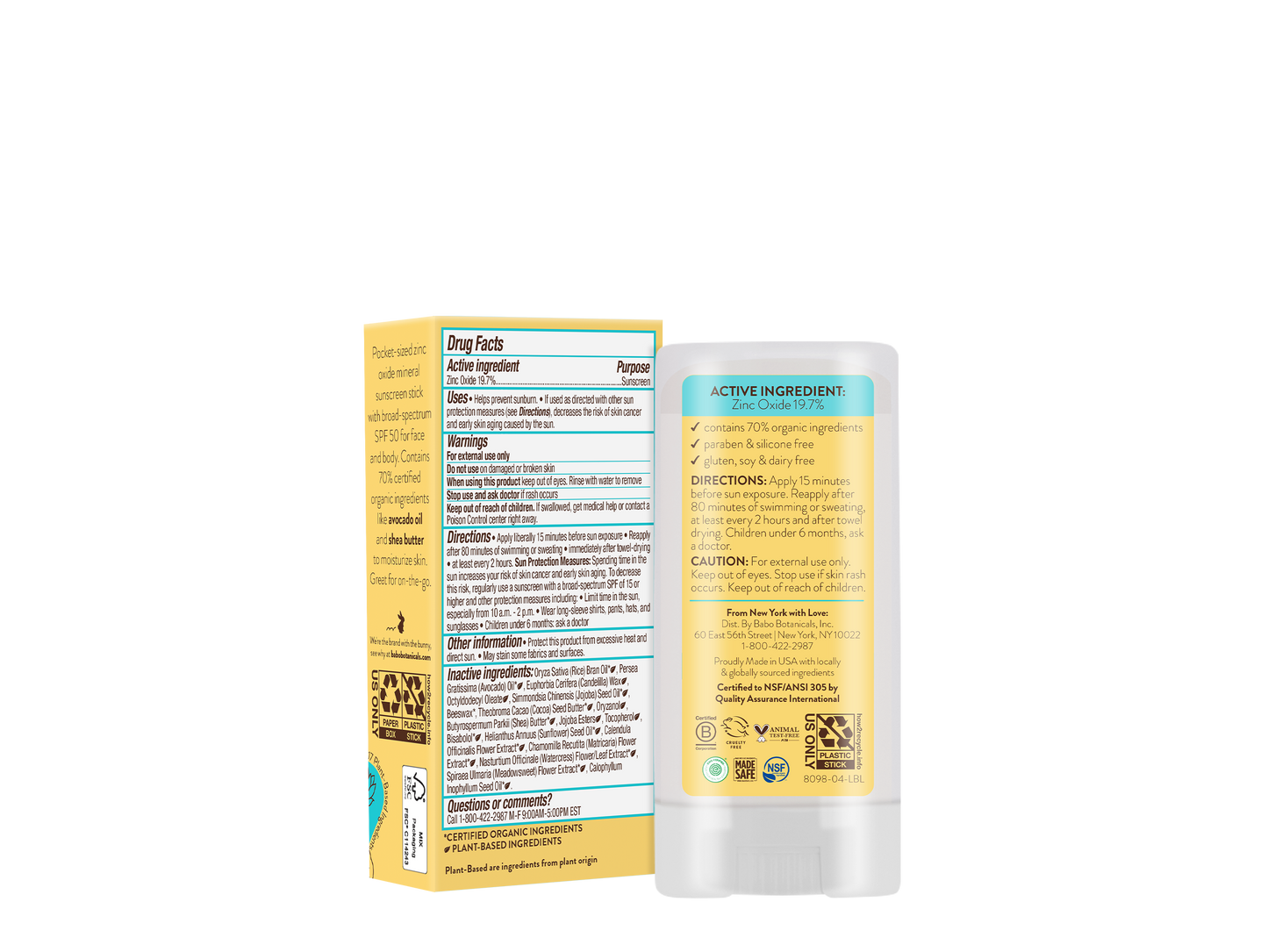 Super Shield Mineral Sunscreen Stick SPF50