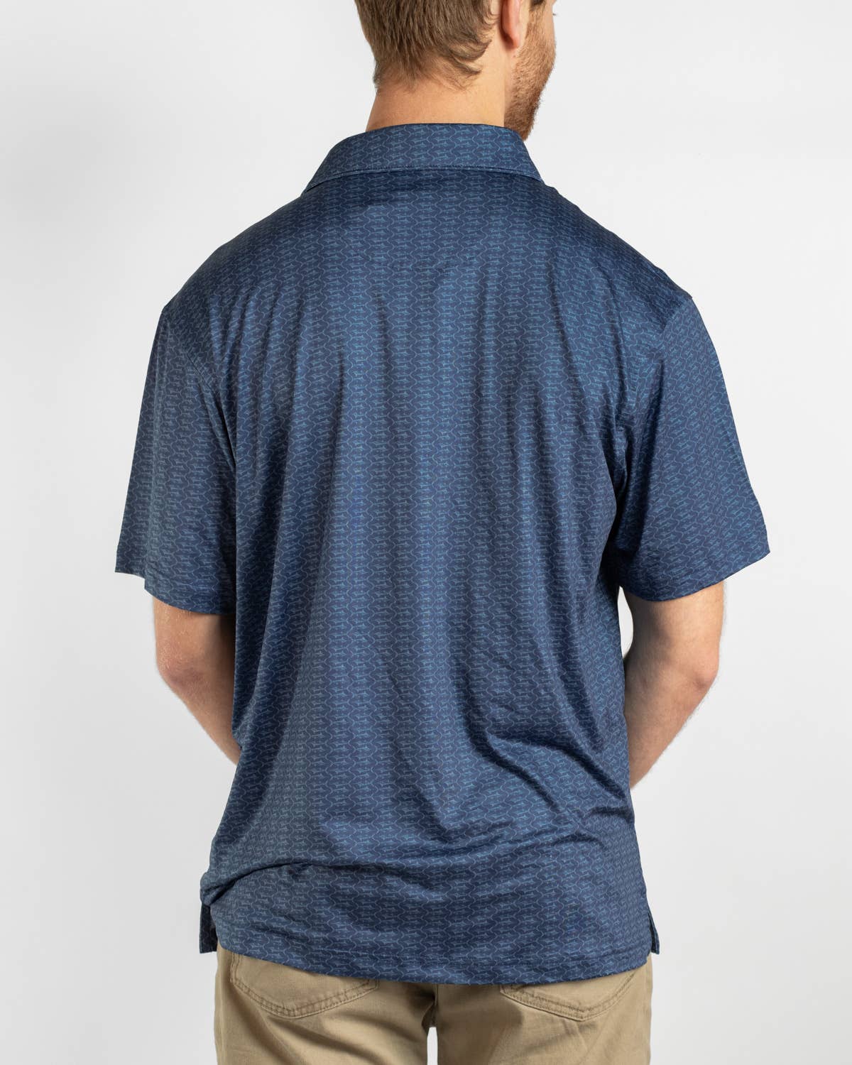 Men's Big Catch Performance Polo   Blue   -Asst.