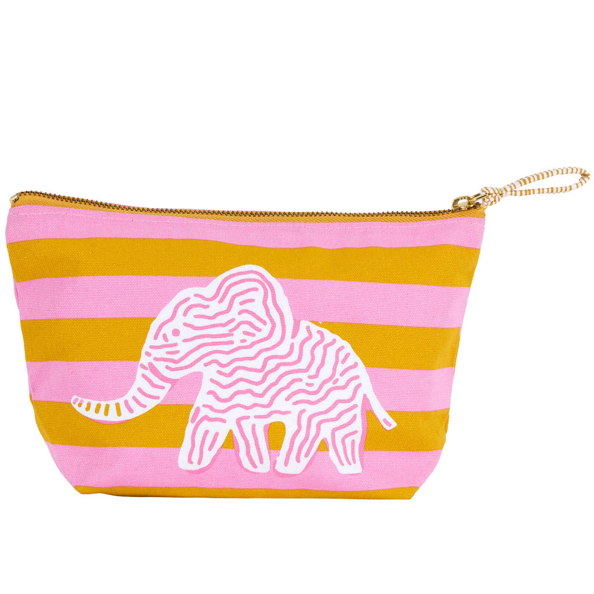 Elephant Essential Canvas Pouch Set of 2