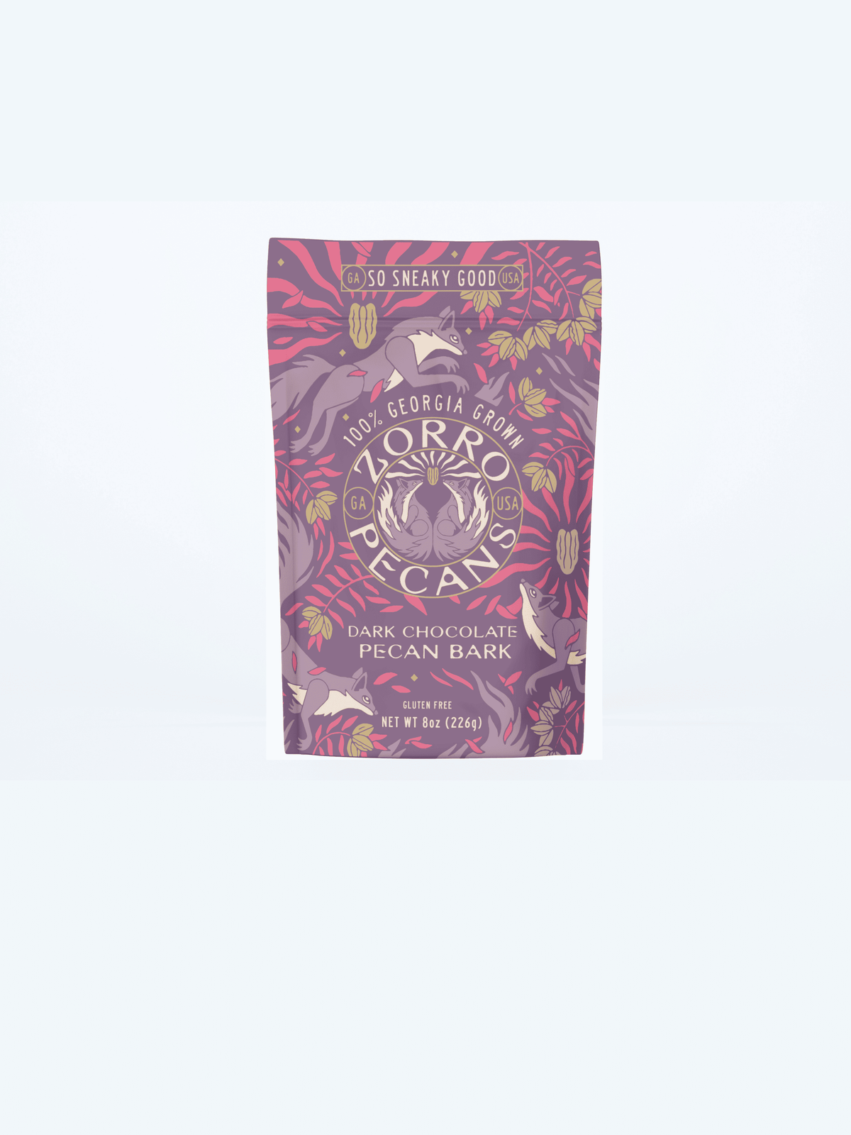 Dark Chocolate Pecan Bark 8oz