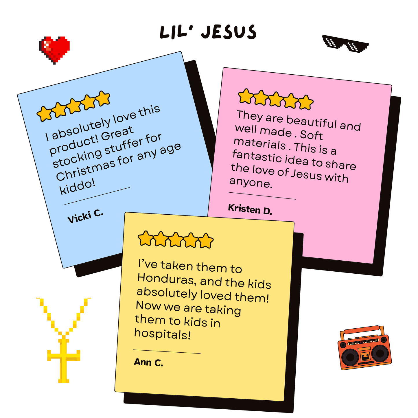 Lil' Jesus Plush Cutie