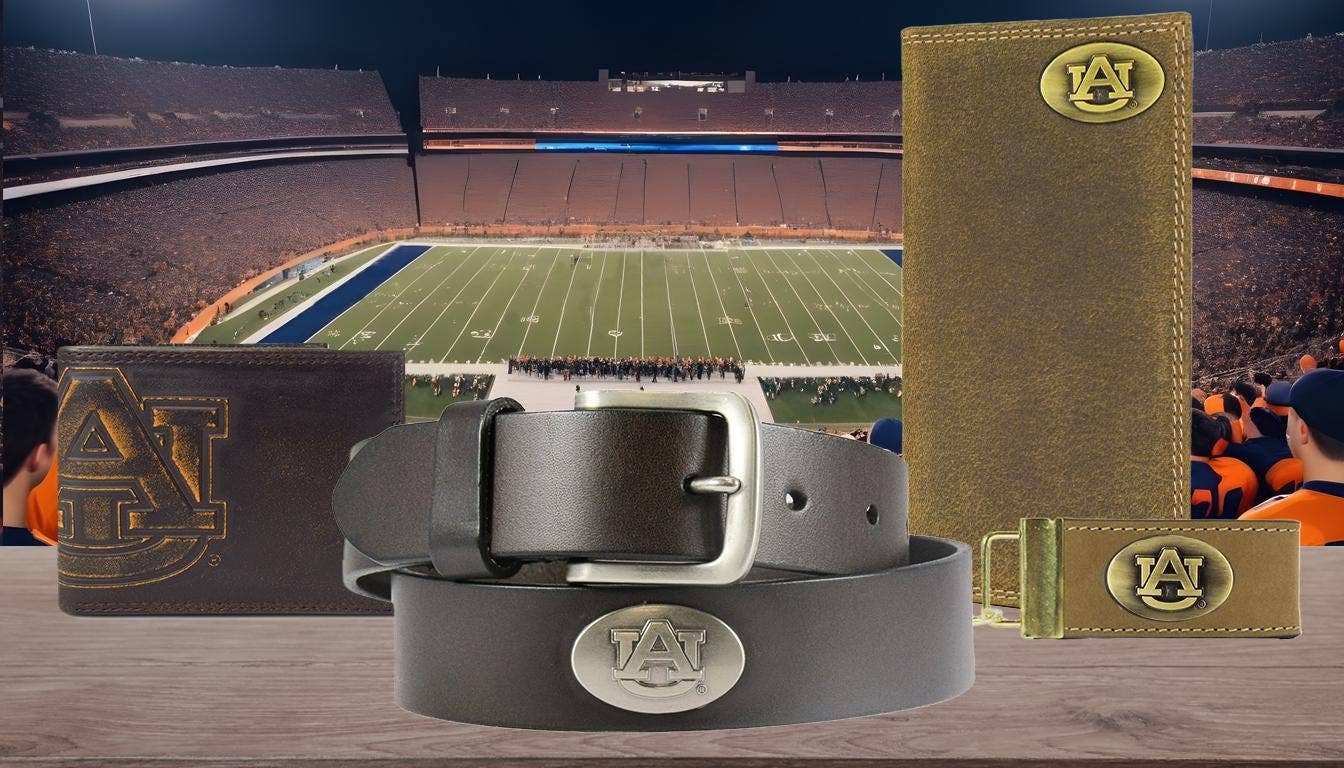 Auburn Tigers Collegiate Woven Ribbon Key Chain. Auburn Key Fob. Auburn Tigers Gift. War Eagle Key Ring. Brass Clasp and O-Ring.