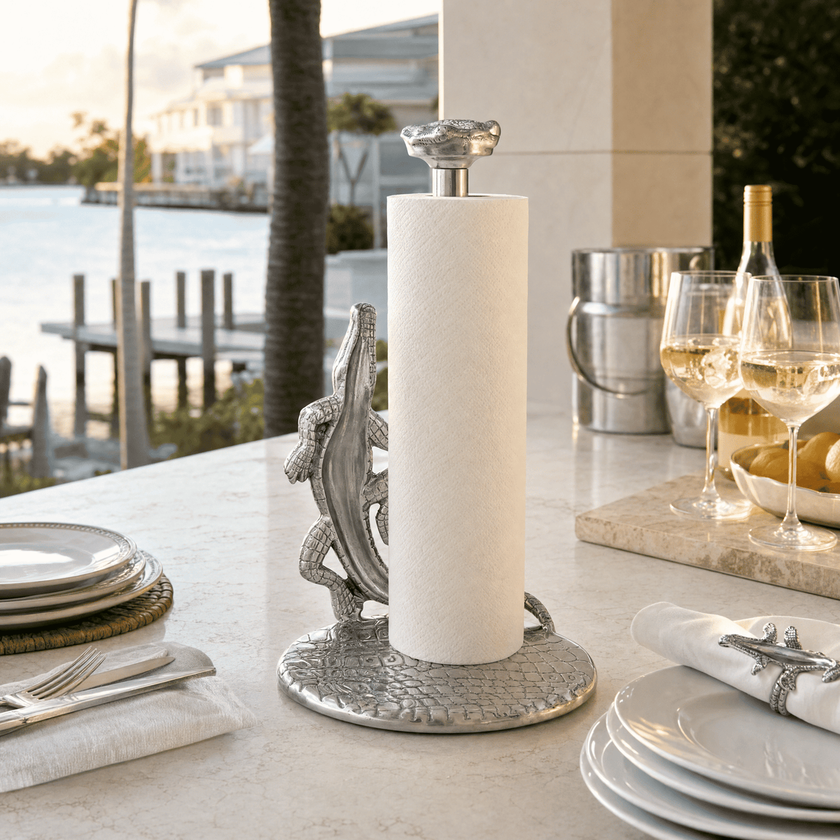 Alligator Paper Towel Holder