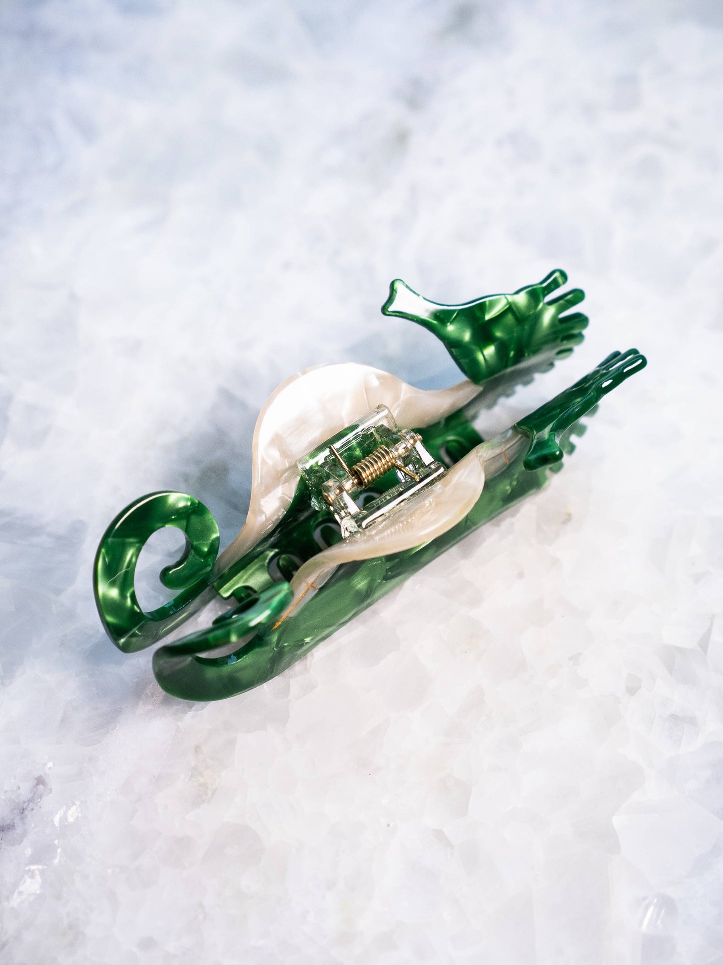 Eco Friendly Seahorse Hair Clip, Large