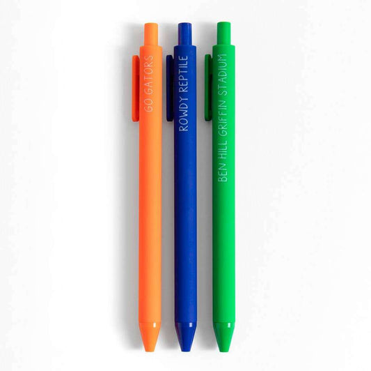 Gainesville Football Game Day Pen Set