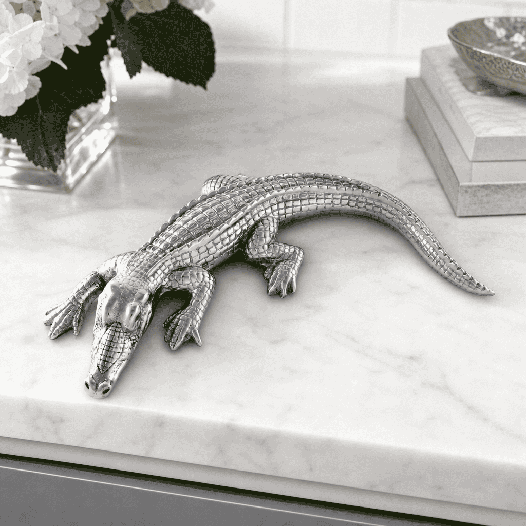Alligator Large Figurine
