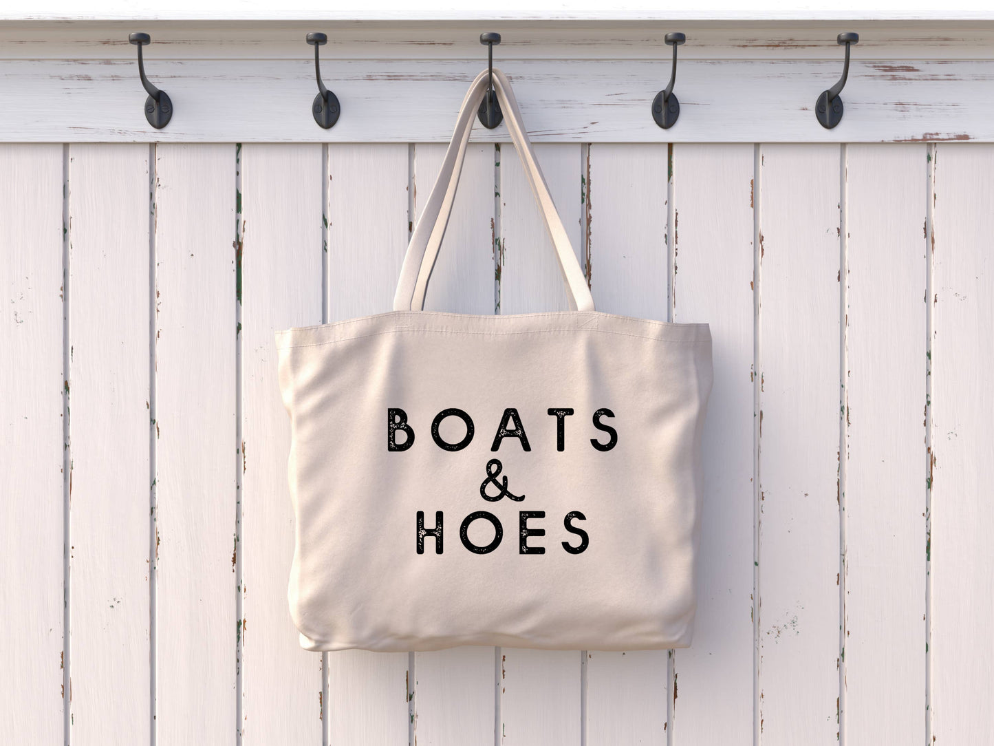 Boats & and Hoes Tote Bag