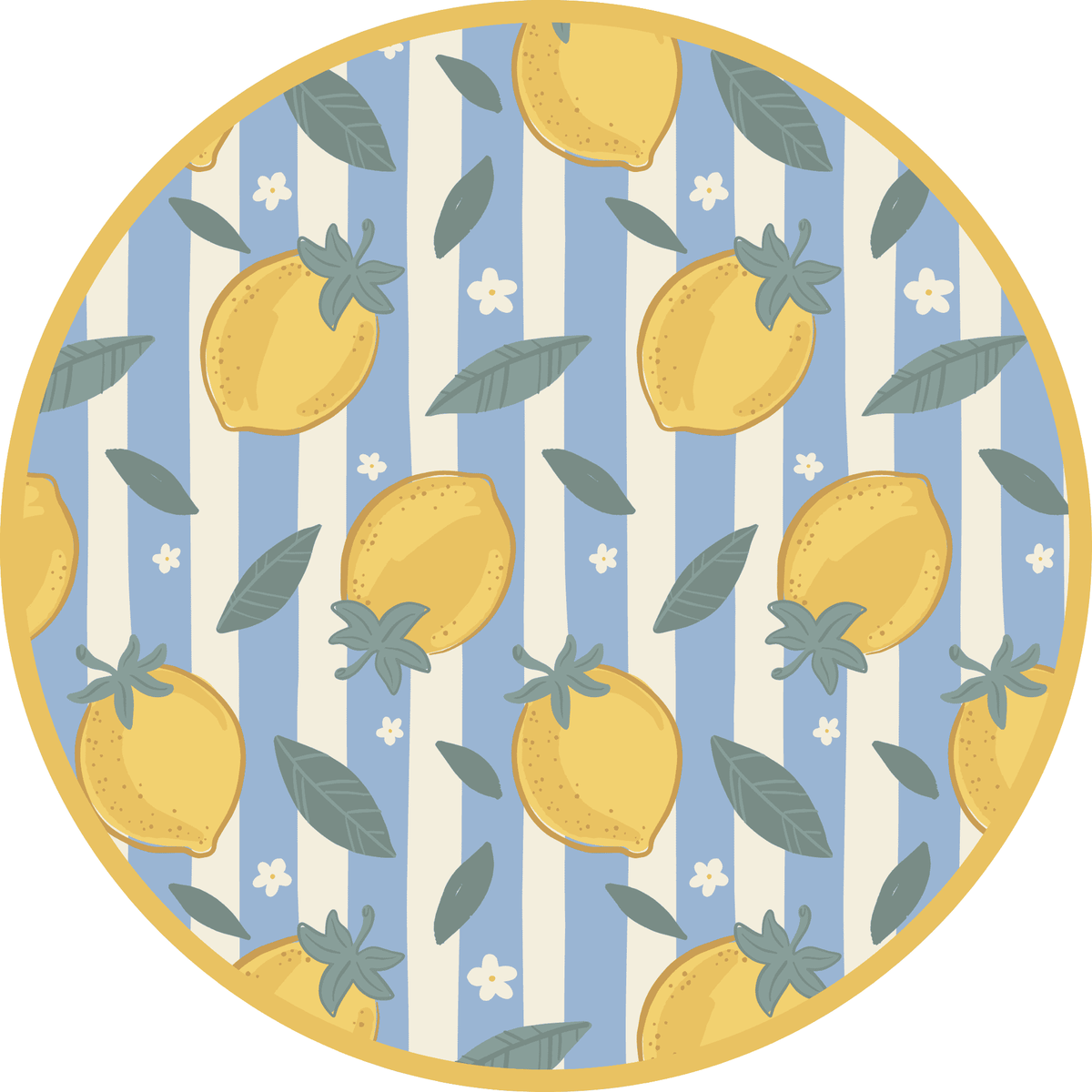 Lemon Grove Reversible Beach Bag
