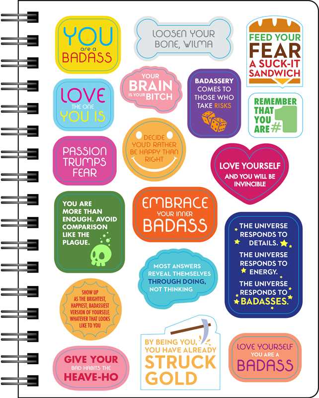 You Are a Badass Deluxe Organizer 17-Month 2026-2027 Weekly/Monthly Planner by Jen  Sincero