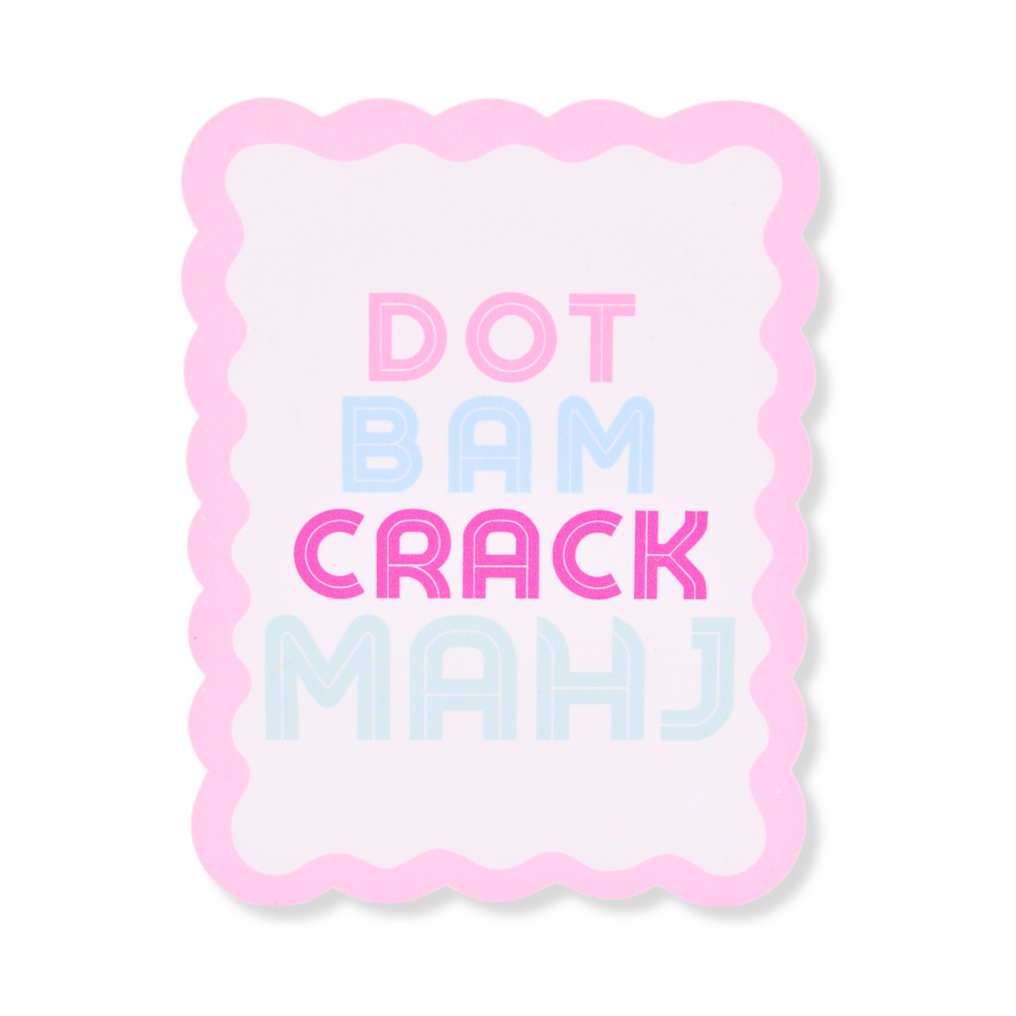 Dot Bam Crack Mahj Shuffler Pair