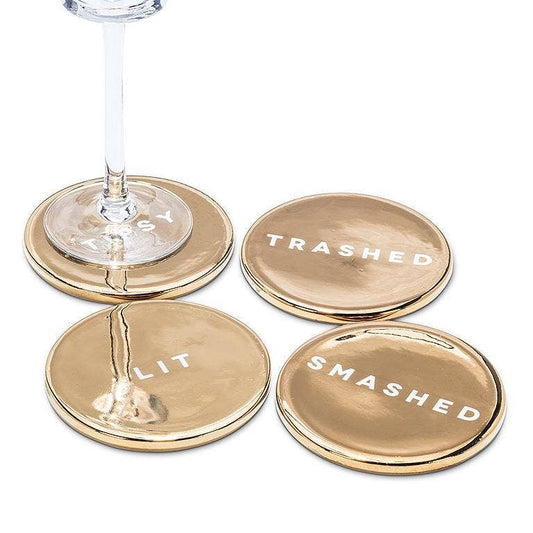 Drunk Expressions Coasters