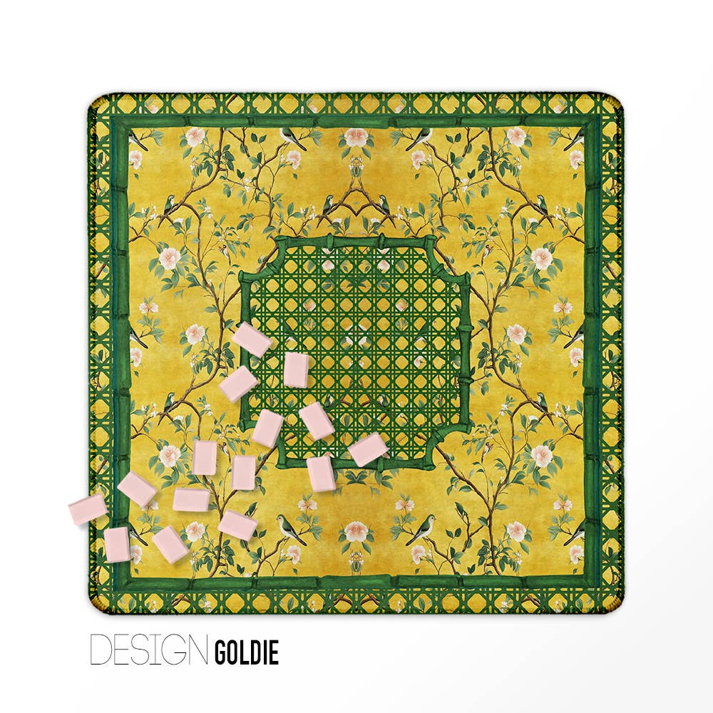 Mahjong Mat, Neoprene, Spring Collection