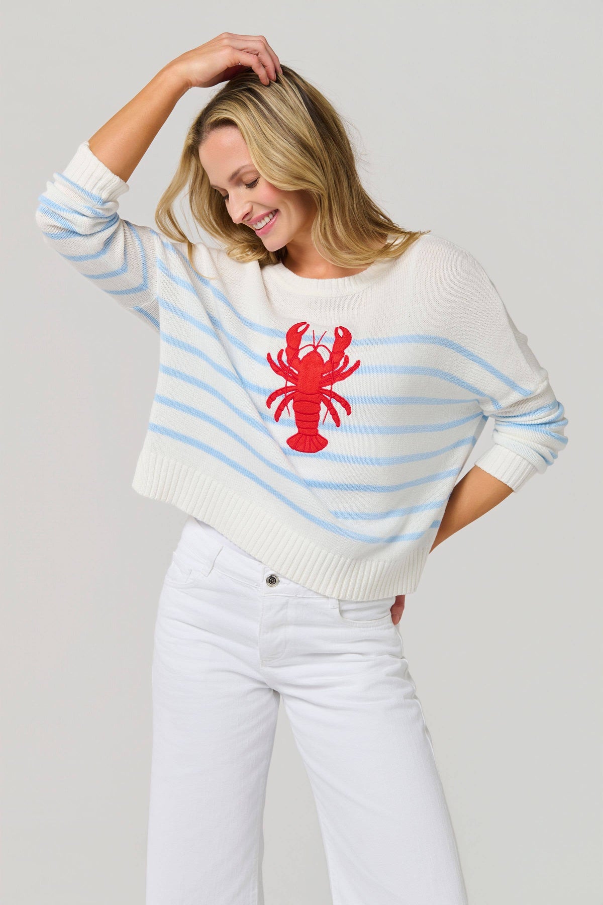 Lobster Relaxed Fashion Fit Sweater