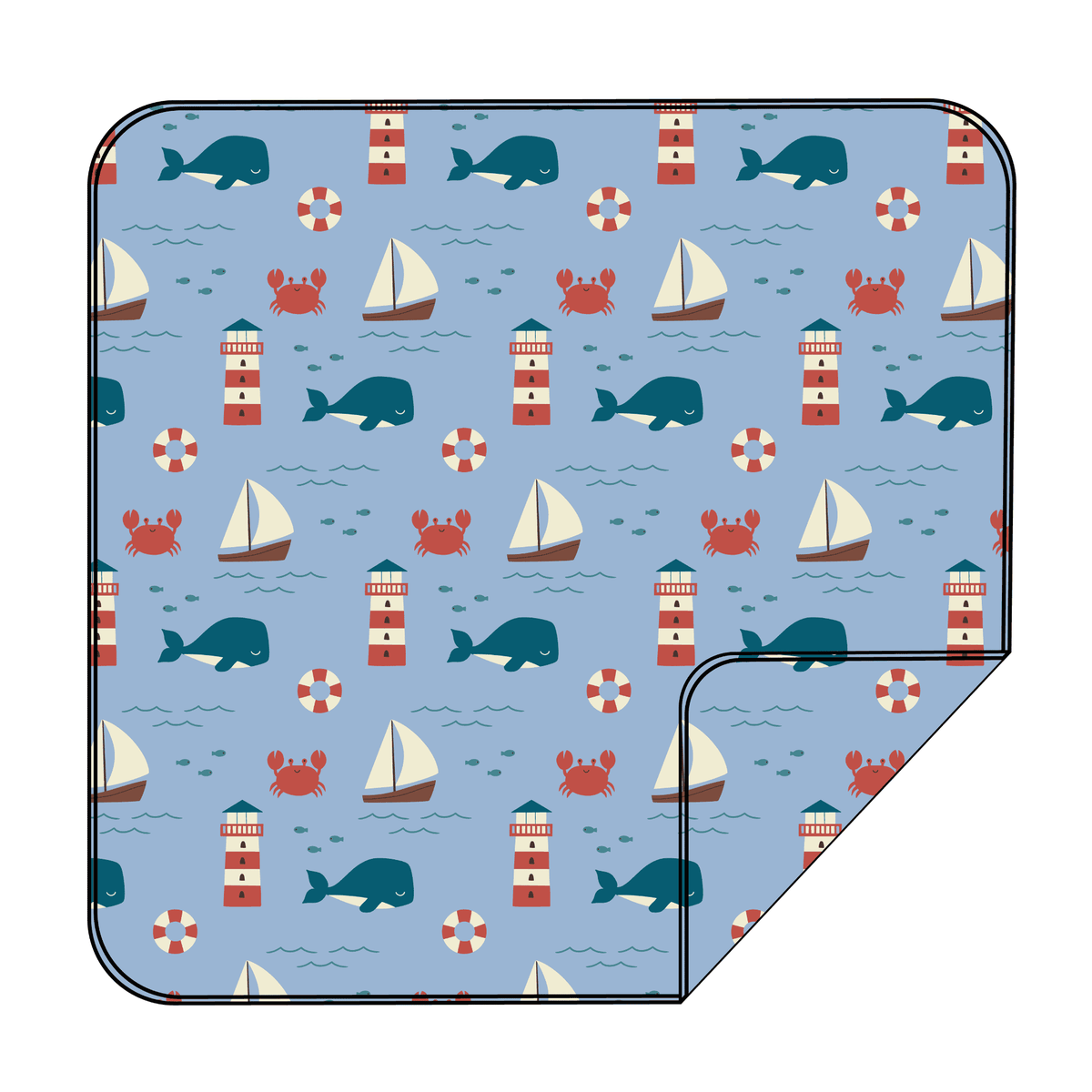 Seas the Day Luxury Bamboo Blanket