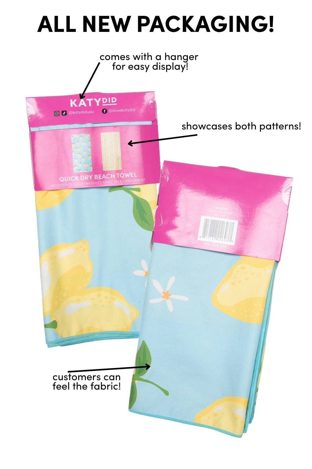 Italian Summer Reversible Microfiber Towel