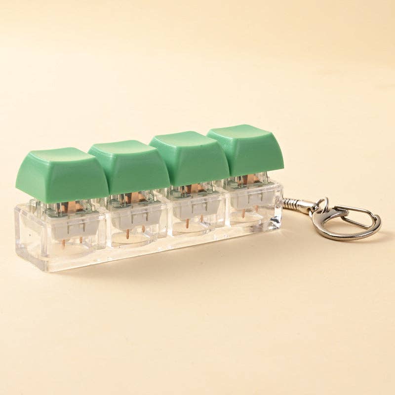 Keychain Fidget Pop Button Stress Relief Toy