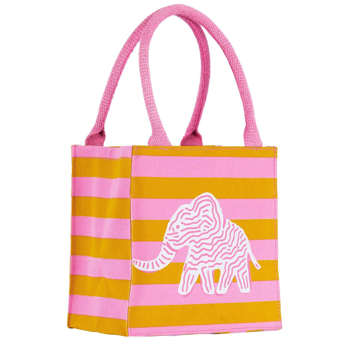 Elephant Stripe Reusable Itsy Bitsy Gift Bag