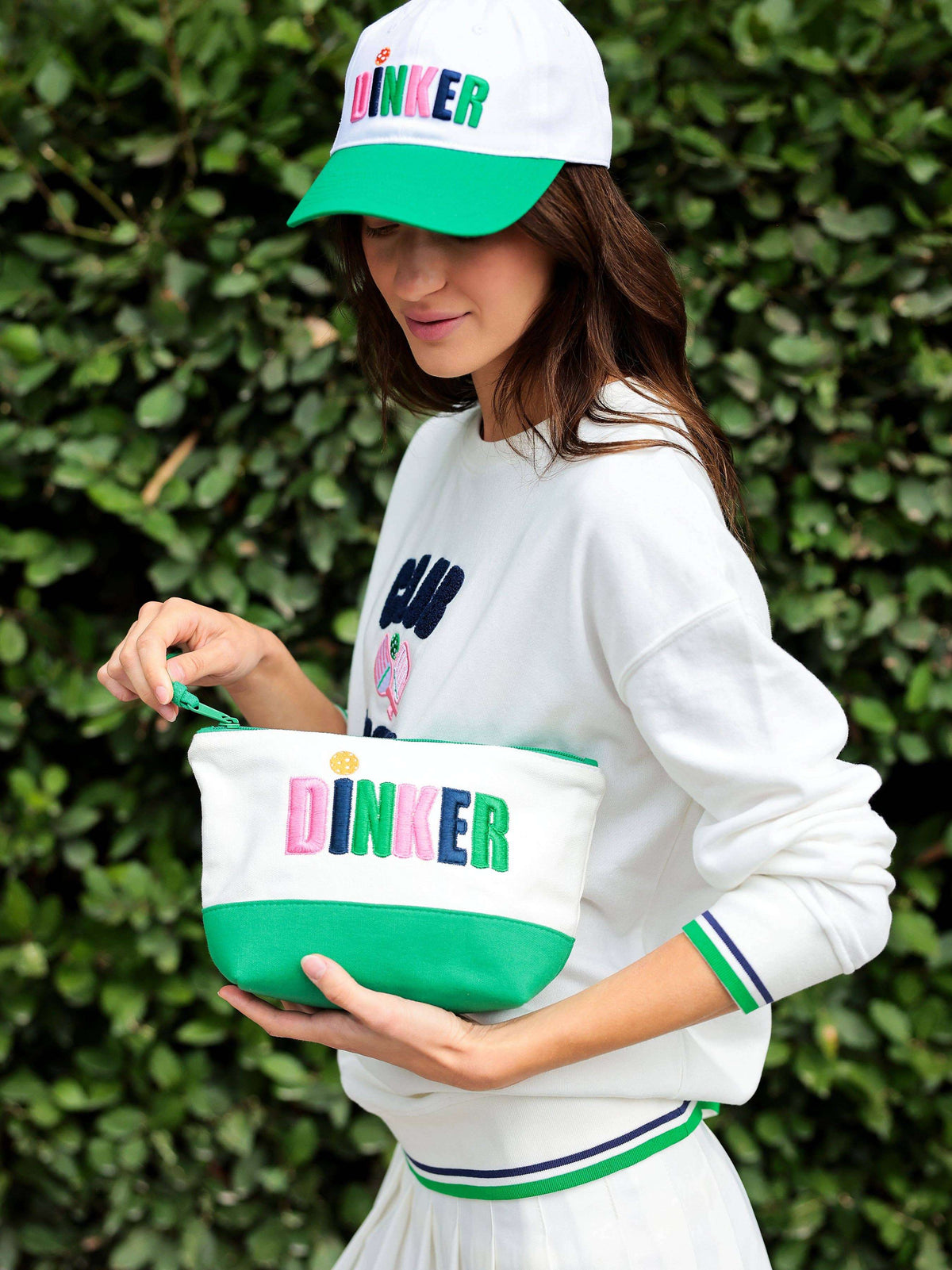 "Dinker” Zip Pouch