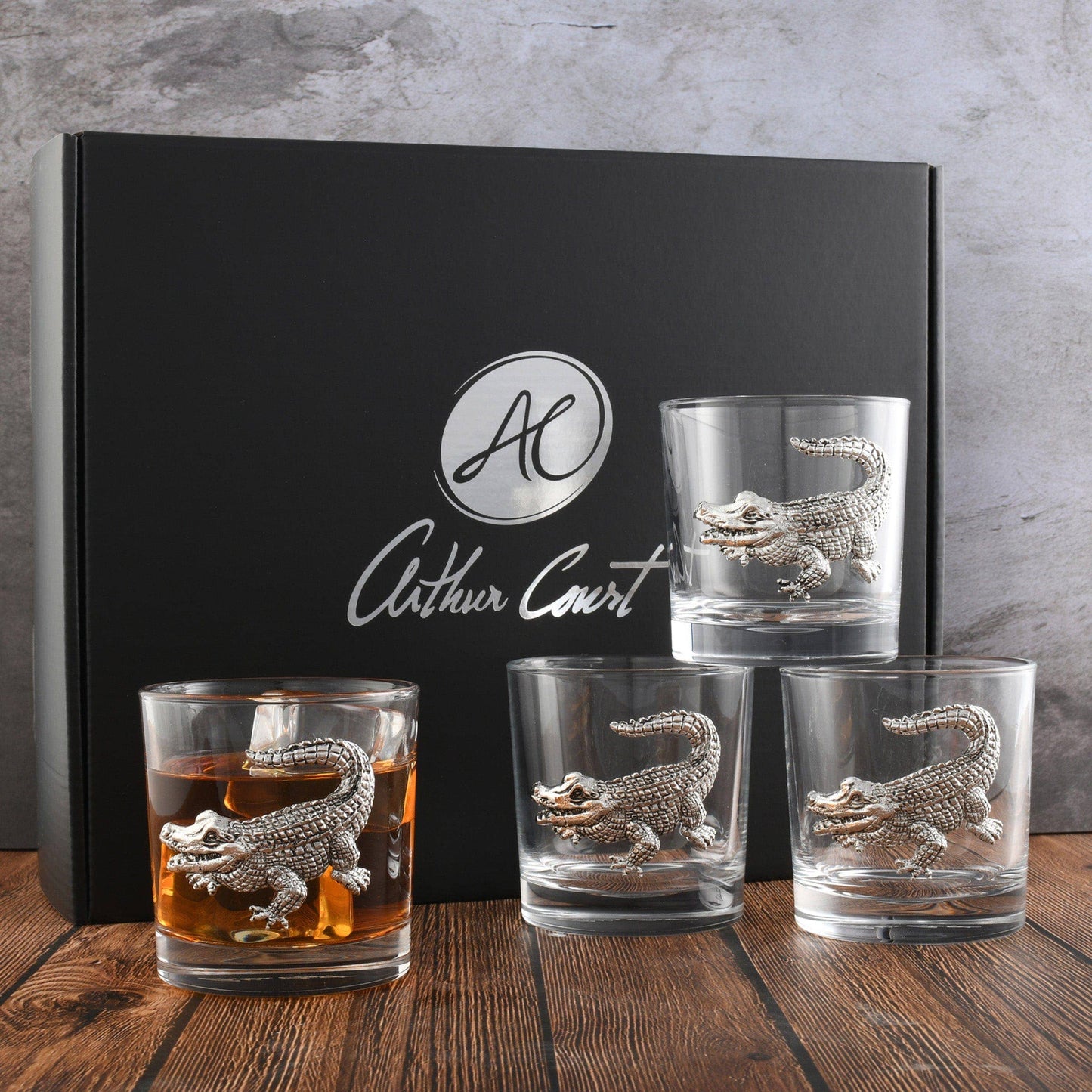 Alligator Bar Glasses Set of 4