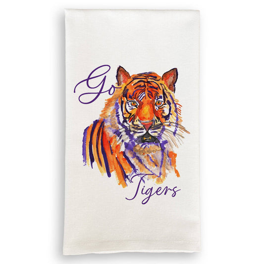 Go Tigers Orange & Purple