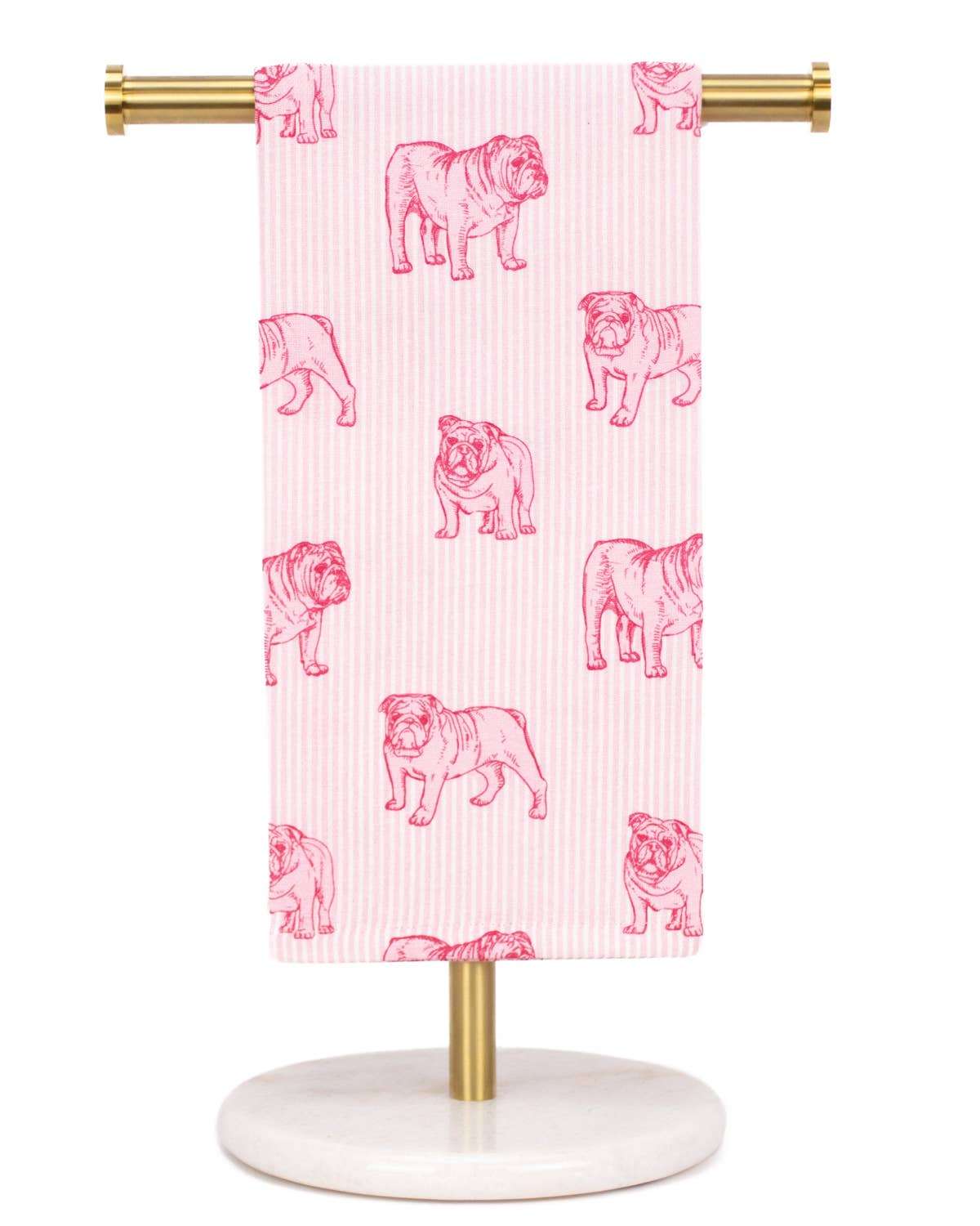 Bulldog Stare Hand Towel