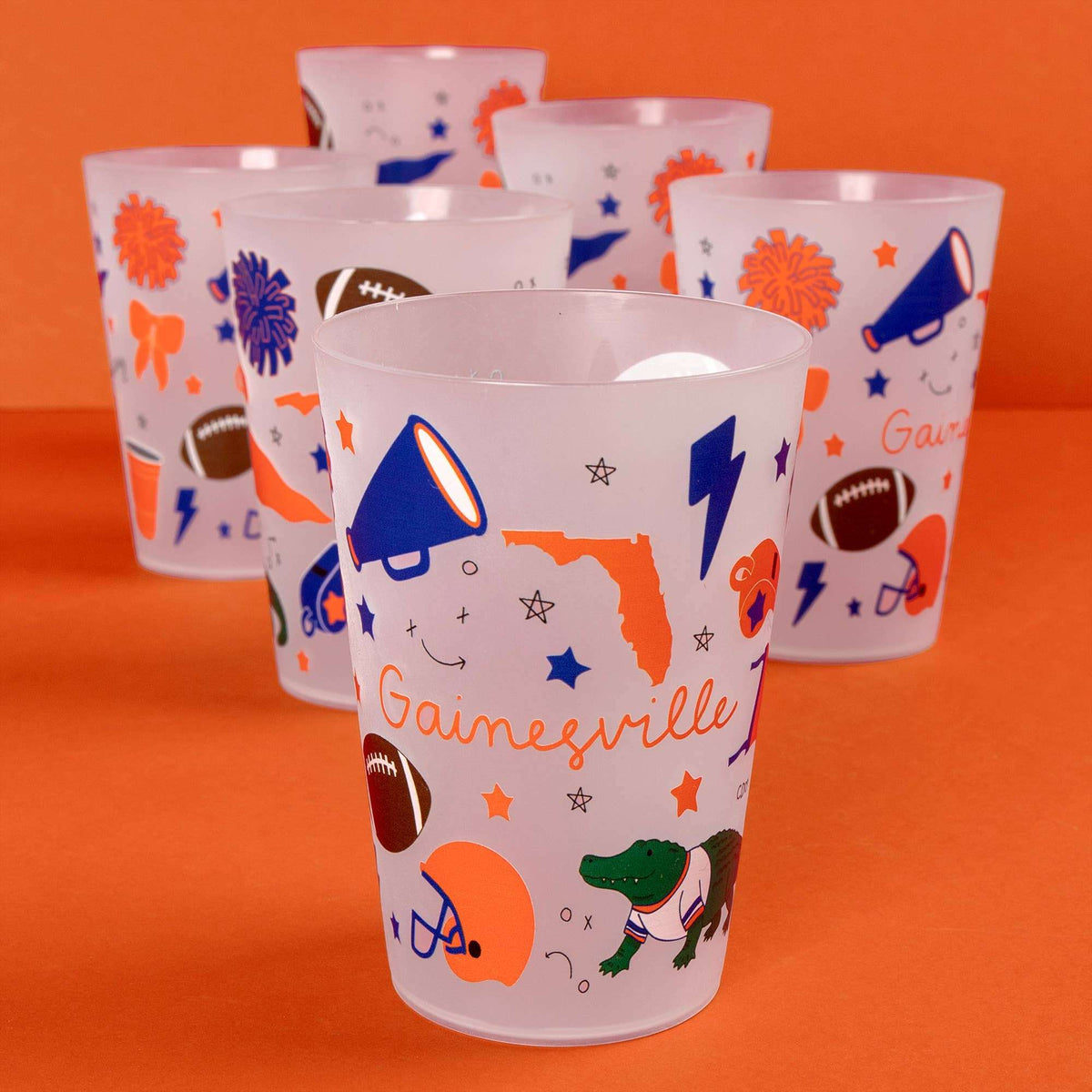 Gainesville Football Game Day 16oz Stadium Cups