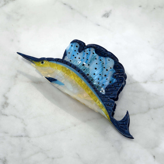 Eco-Friendly Sailfish Hair Clip Claw