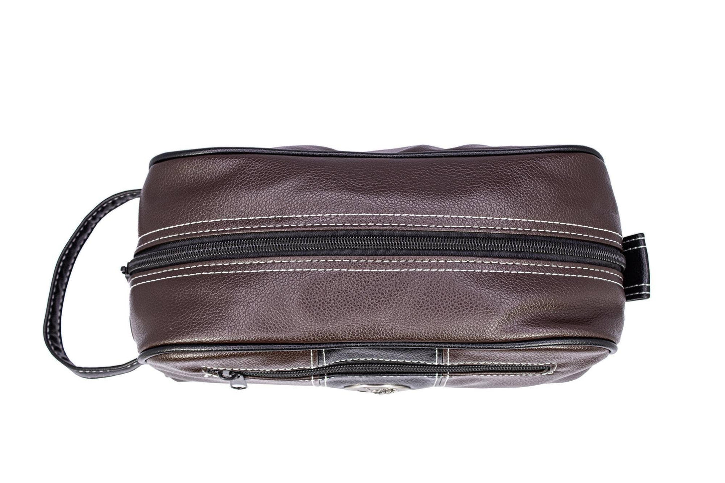 Georgia Bulldogs Men's Toiletry Dopp Bag Brown