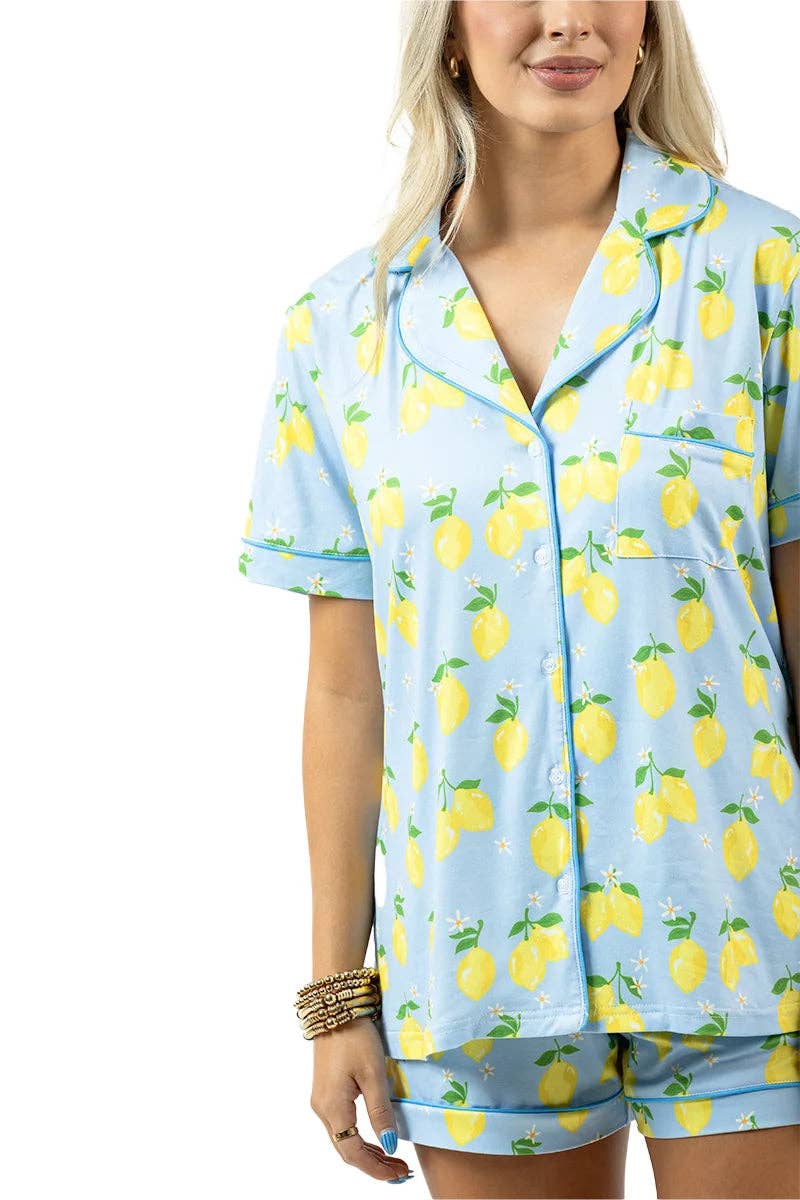 Zesty Lemons Pajama Set