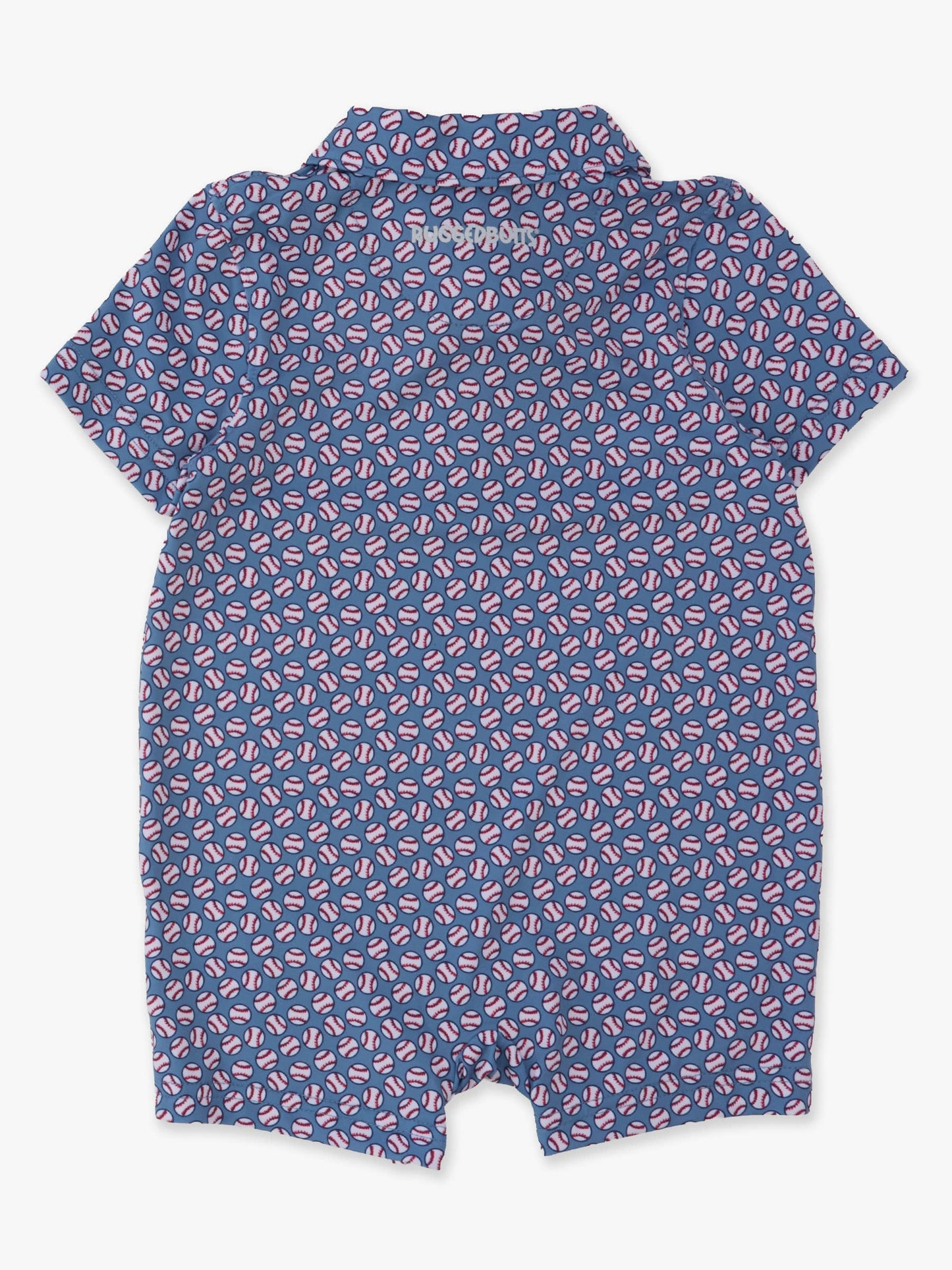 Baby Boys Home Run Performance Polo Romper