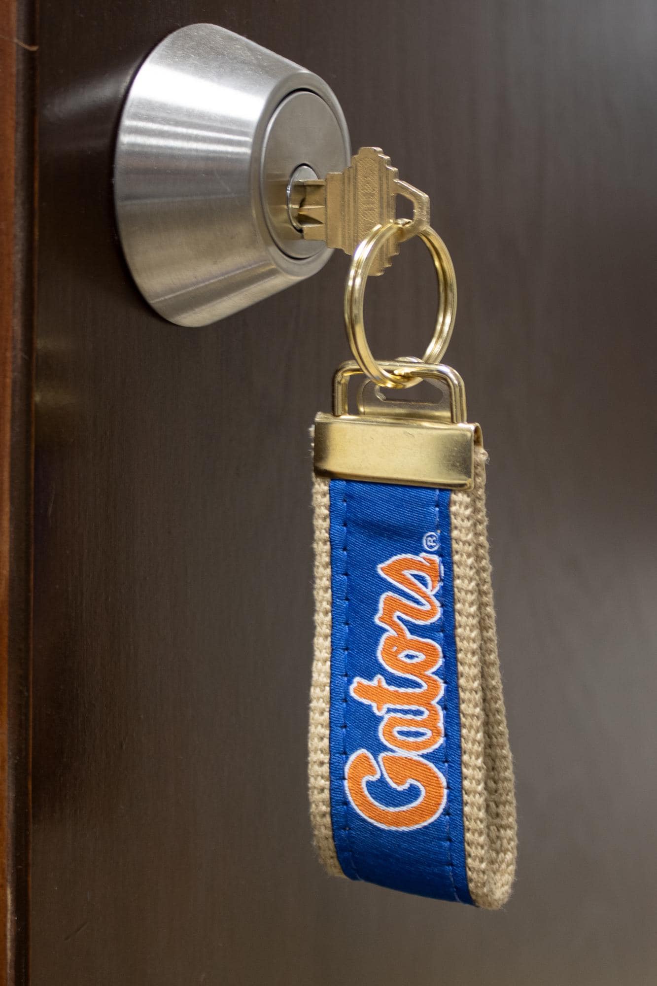 Florida Gators Collegiate Woven Ribbon Key Chain
