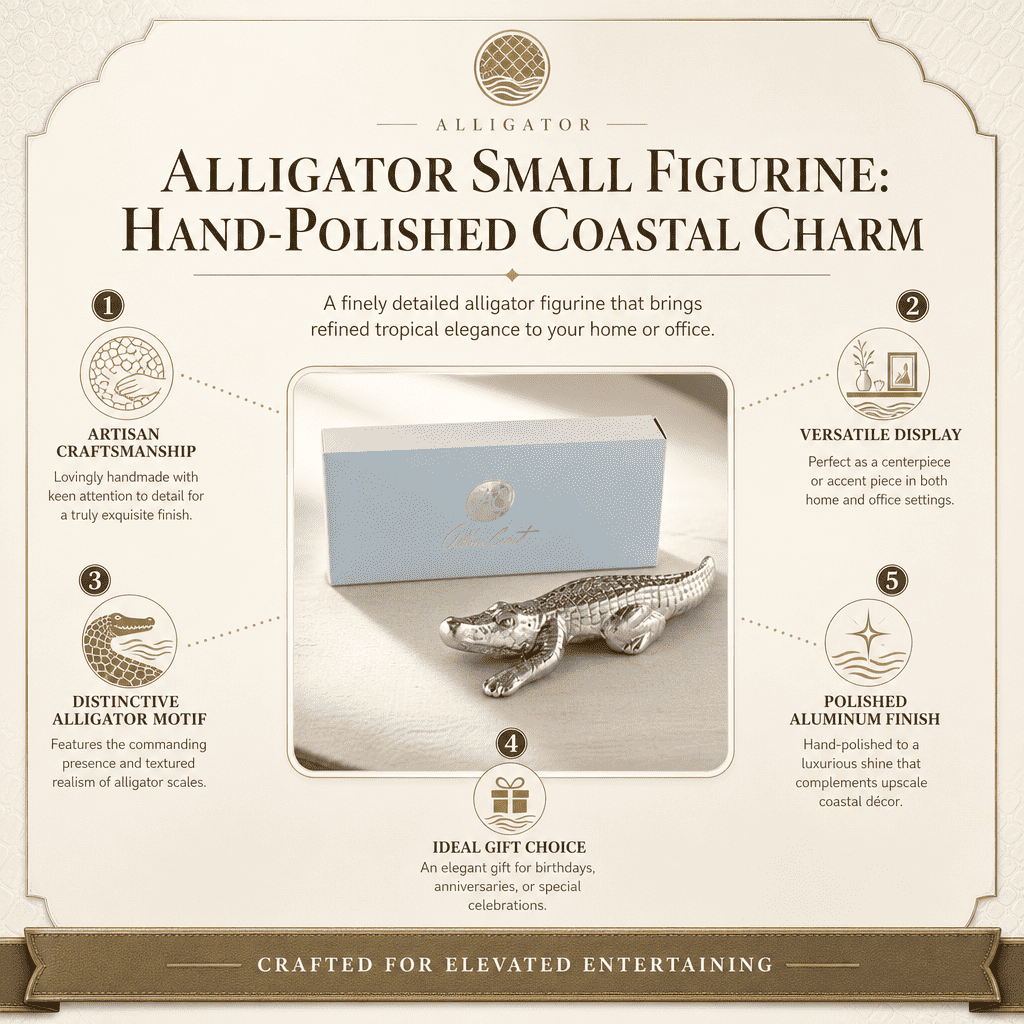 Alligator Small Figurine
