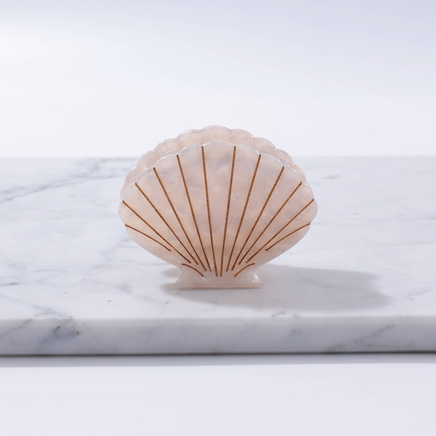 Eco-Friendly Scallop Shell Hair Clip Large