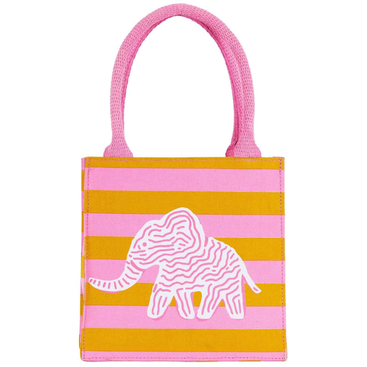 Elephant Stripe Reusable Itsy Bitsy Gift Bag