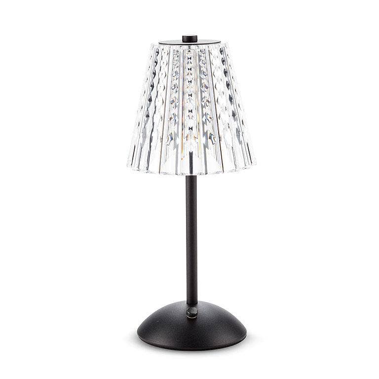 Crystal Shade LED Table Light