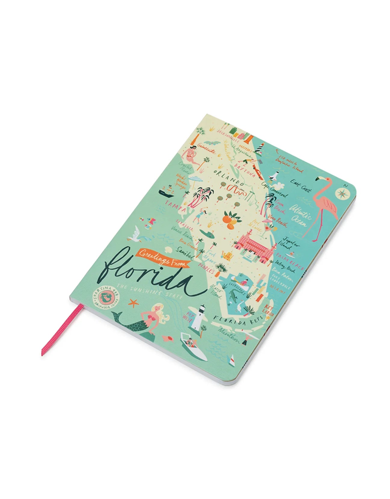 Ruled Notebook Florida 5x7