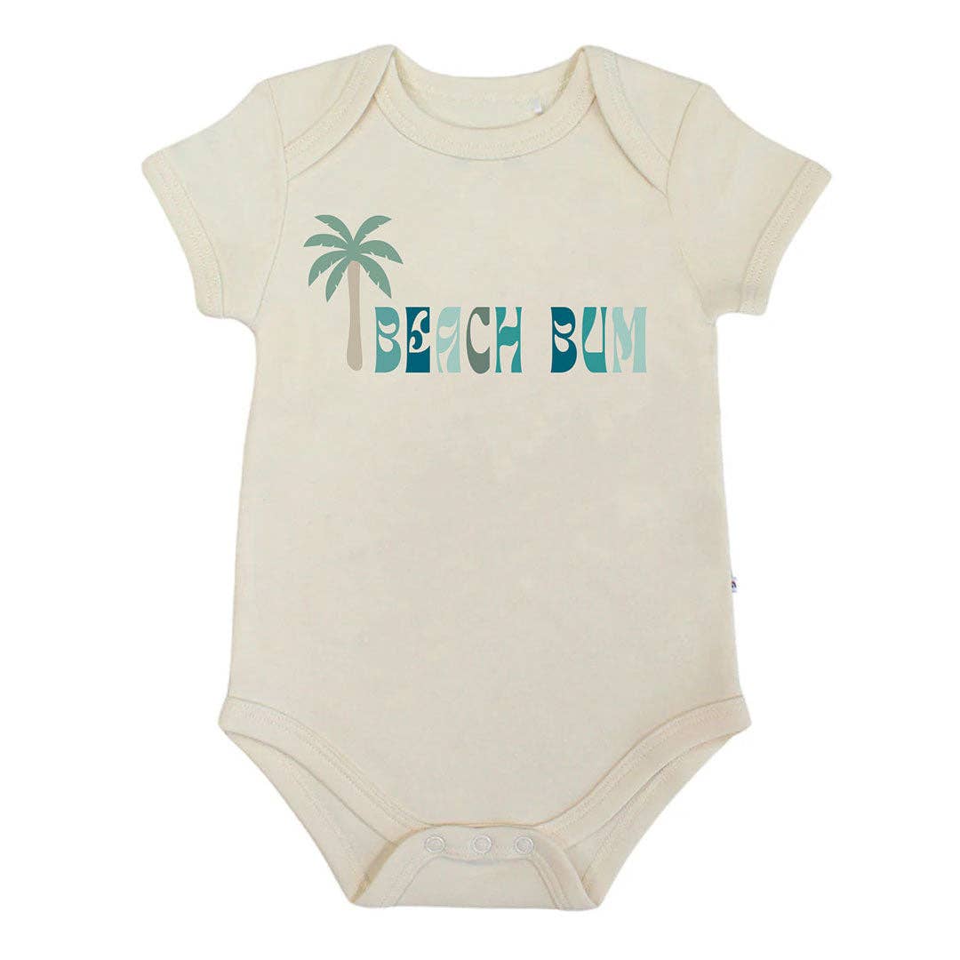 Beach Bum Cotton Baby Onesie