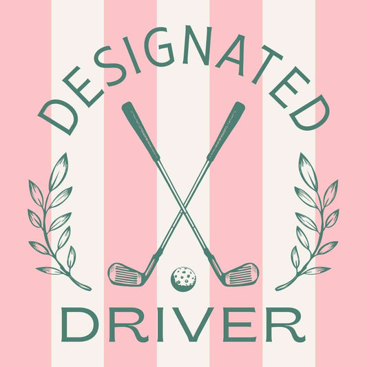 Funny Golf Cocktail Napkins | Designated Driver