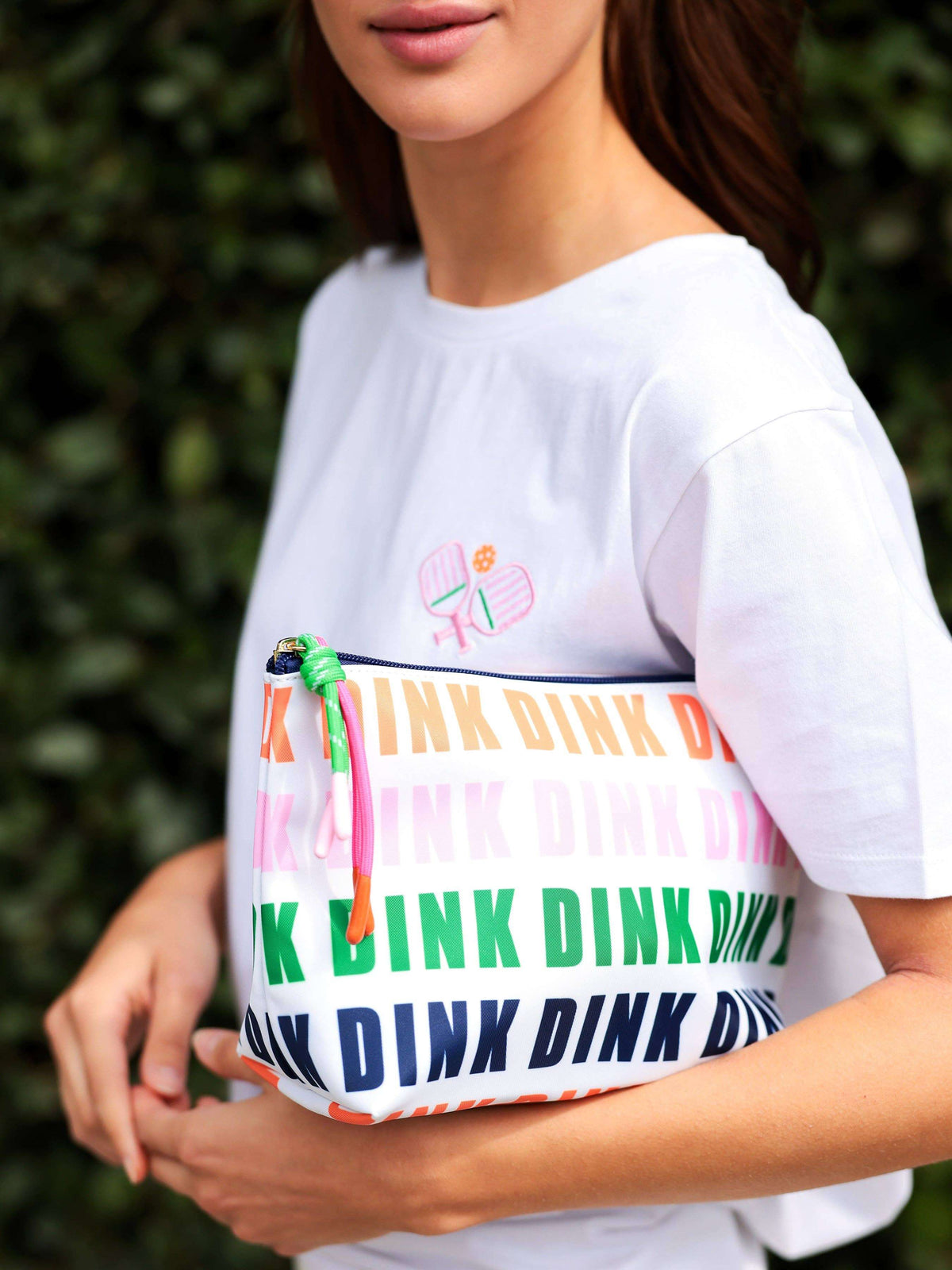 “Dink, Dink, Dink” Large Zip Pouch