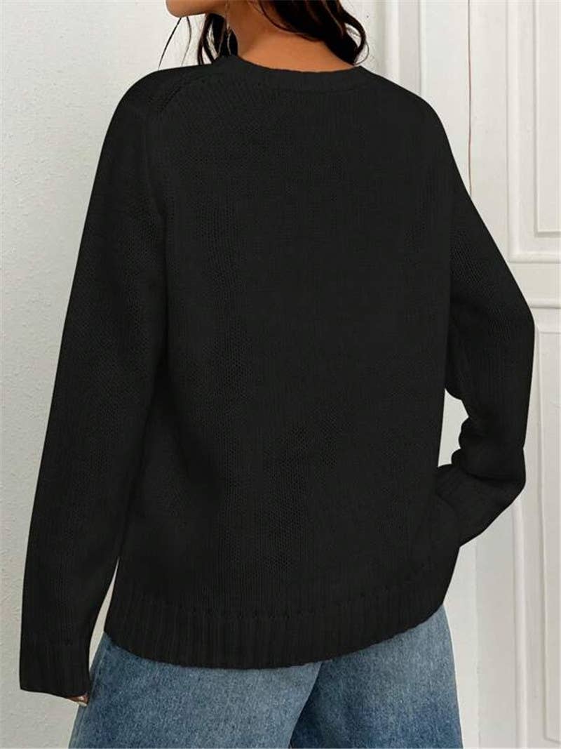 American Flag Knit Sweater