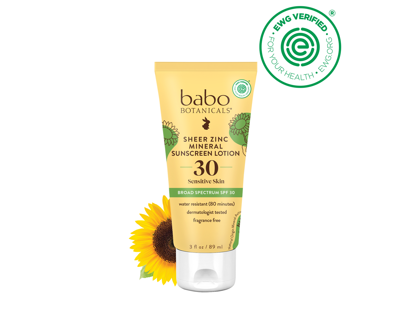 Sheer Zinc Mineral Sunscreen Lotion SPF30