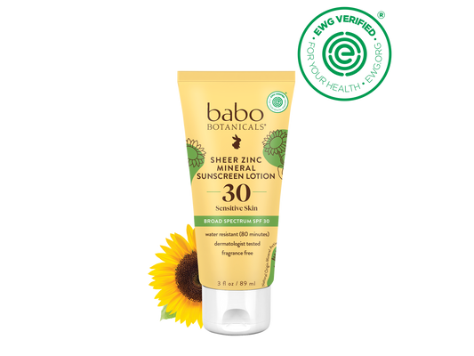 Sheer Zinc Mineral Sunscreen Lotion SPF30